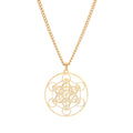 European and American Stainless Steel Hollow Pendant Supernatural Moon Goddess Necklace Couple Fashion Jewelry Factory Outlet
