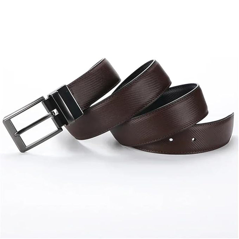 2-in-1 Reversible Belts For Woman,Woman Belt, Leather Dress Belts With Single Prong Buckle For Suits, Jeans, Uniform