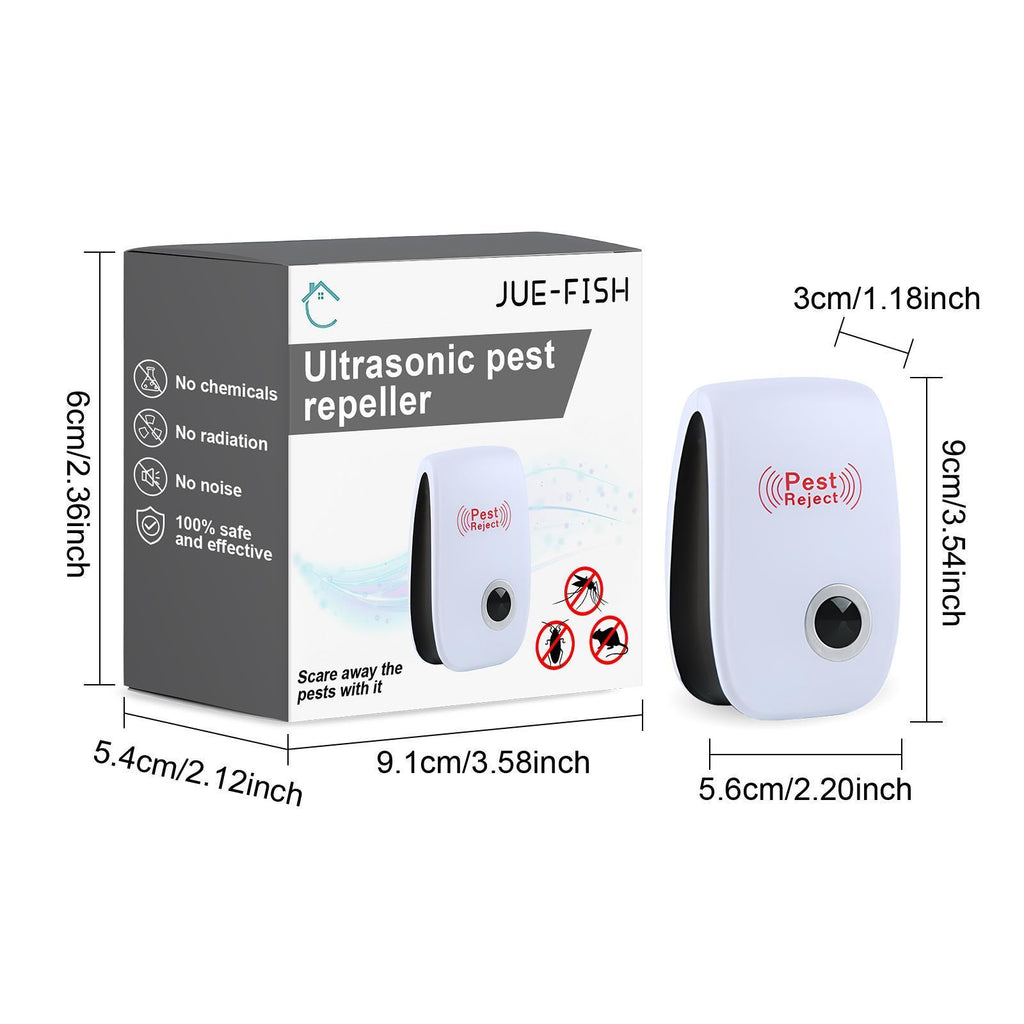 Jueyu Ultrasonic Home Mosquito, Cockroach, And Mouse Repellent Plug-in Smart Nightlight Insect Repeller