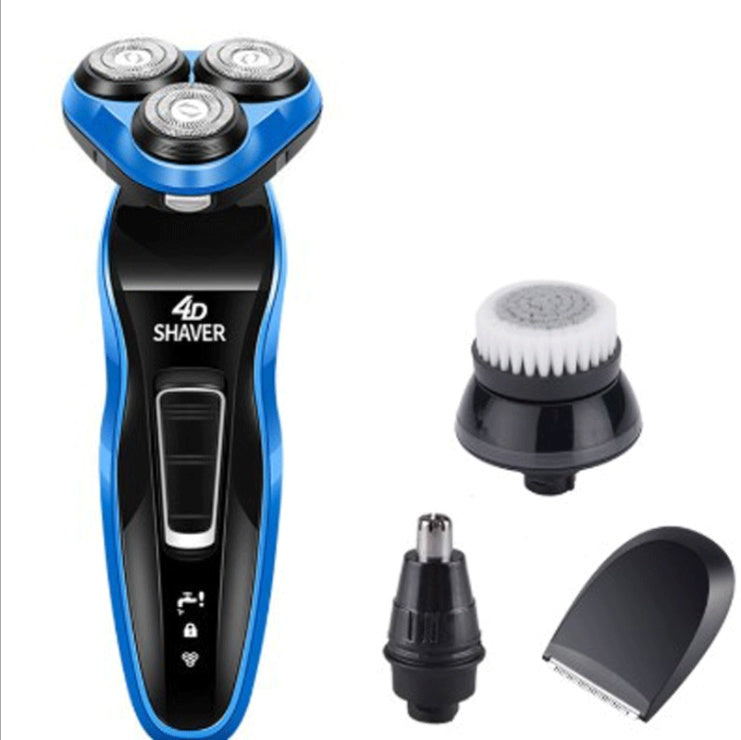 Full body washing 4D electric shaver