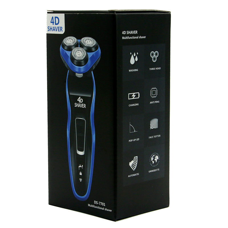 Full body washing 4D electric shaver