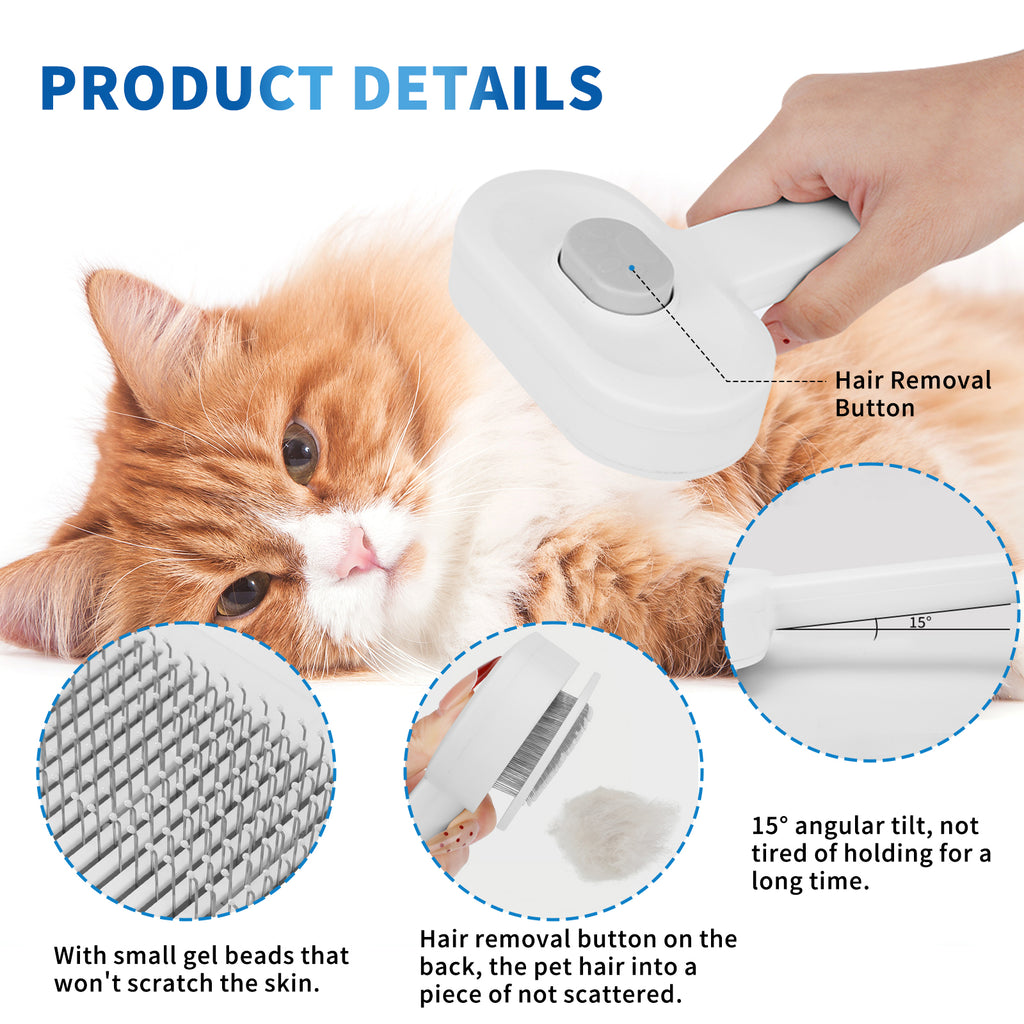 Efficient Universal Pet Hair Removal Comb, Gently Smoothing Out The Tangled Hair Of Your Beloved Pet, Carefully Caring For Every Gentle Touch