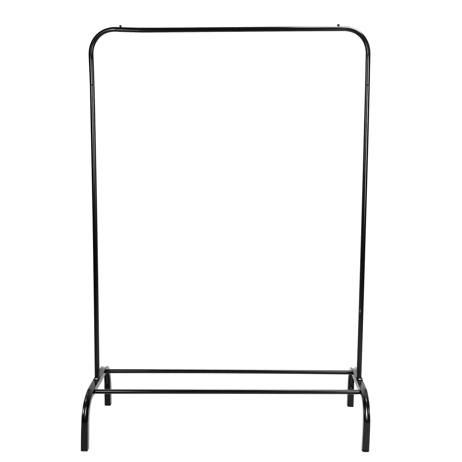 1Pc 33lbs Loading Garment Racks Freestanding Clothing Racks Clothes Rack Stands Organizer With Bottom Shelf For Dormitory Home