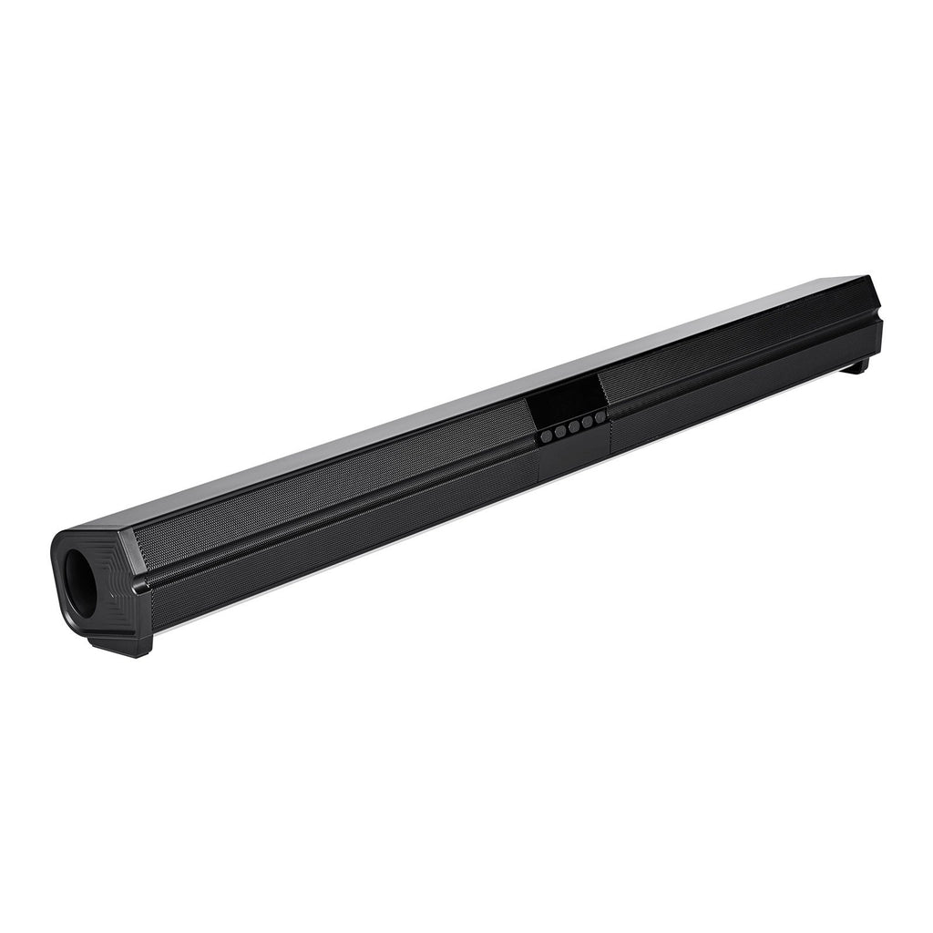 Sound Bar For Smart TV, 2.0 Channel, 32-Inch Compact Soundbar TV Speakers For Projector, Bluetooth AUX Connection, Remote Control, Easy Setup, 80W Surround Sound System For PC Home Theater Audio