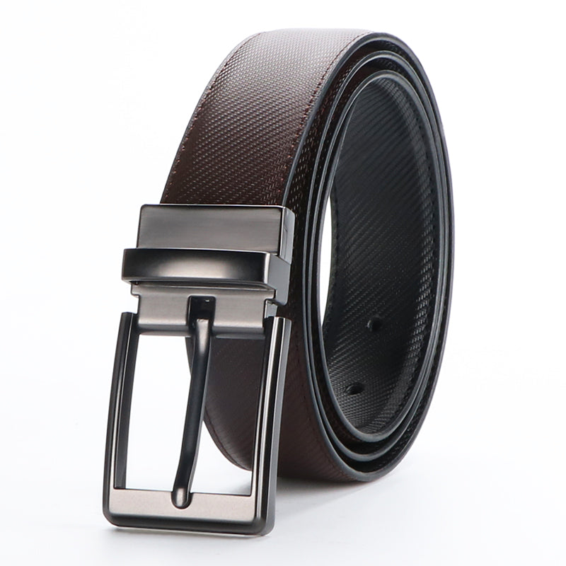 2-in-1 Reversible Belts For Woman,Woman Belt, Leather Dress Belts With Single Prong Buckle For Suits, Jeans, Uniform