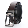 2-in-1 Reversible Belts For Woman,Woman Belt, Leather Dress Belts With Single Prong Buckle For Suits, Jeans, Uniform