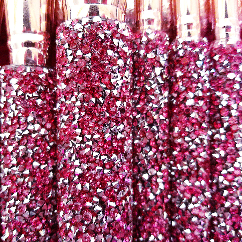 10 In 1  Diamond Inlaid Handmade Custom Makeup Brush