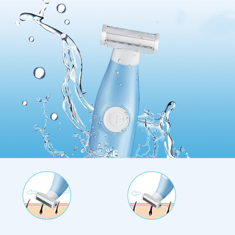 Full Body Washable Rechargeable Shaver Small T Knife Ladies Shaver