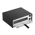 Electric Pizza Oven, 12-inch Countertops Pizza Ovens, 572°F Max Temp, 1450W Indoor Pizzas Maker W/Timing & Temp Control, Pizza Cooker W/Dual Heat Tube, Crumb Tray, For Diner And Home Kitchen