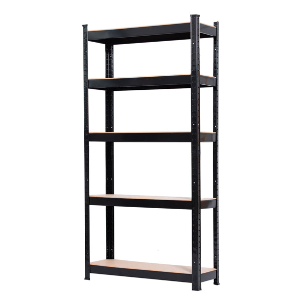 Five Layer Black Household Metal Shelf