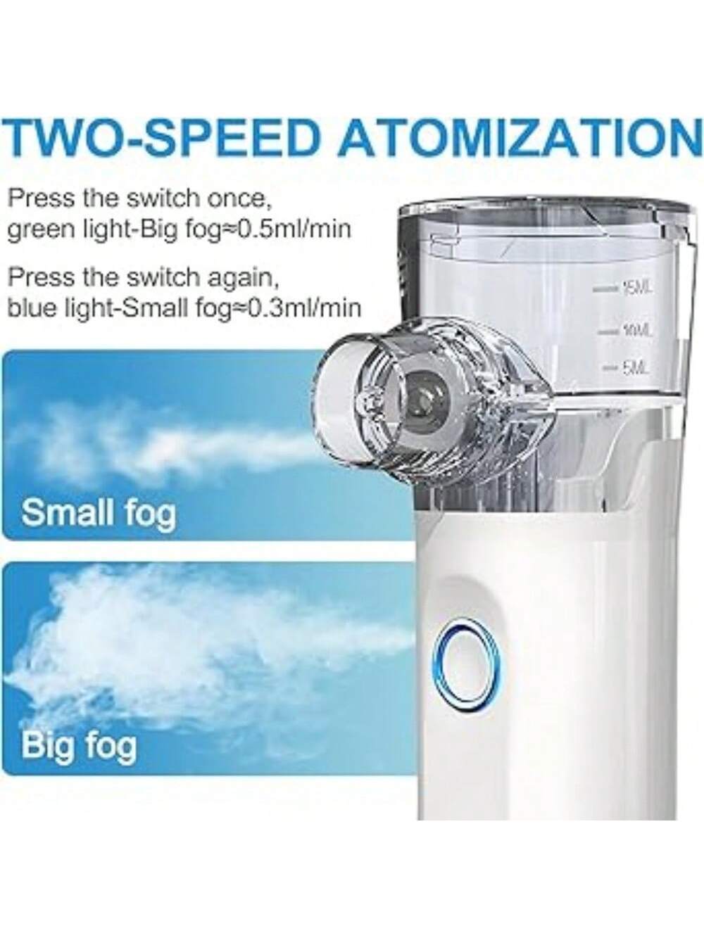 Facial Hydration Beauty Nebulizer, Portable Rechargeable Moisturizing Skin Care Essential Sprayer