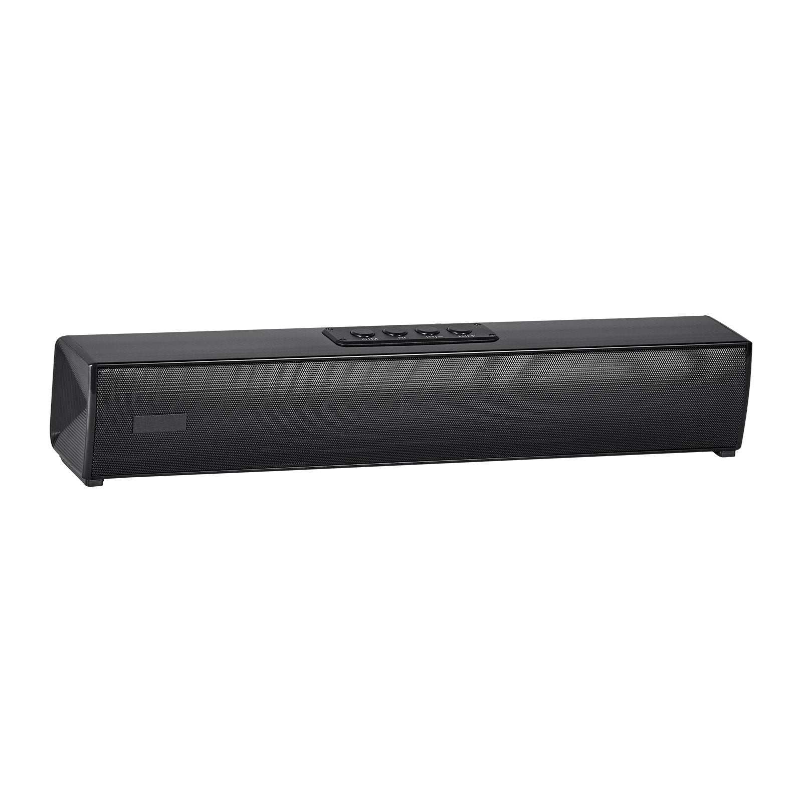 Sound Bar For Smart TV, 2.0 Channel, 17-Inch Compact Soundbar TV Speakers For Projector, Bluetooth AUX Connection, Remote Control, Easy Setup, 80W Surround Sound System For PC Home Theater Audio