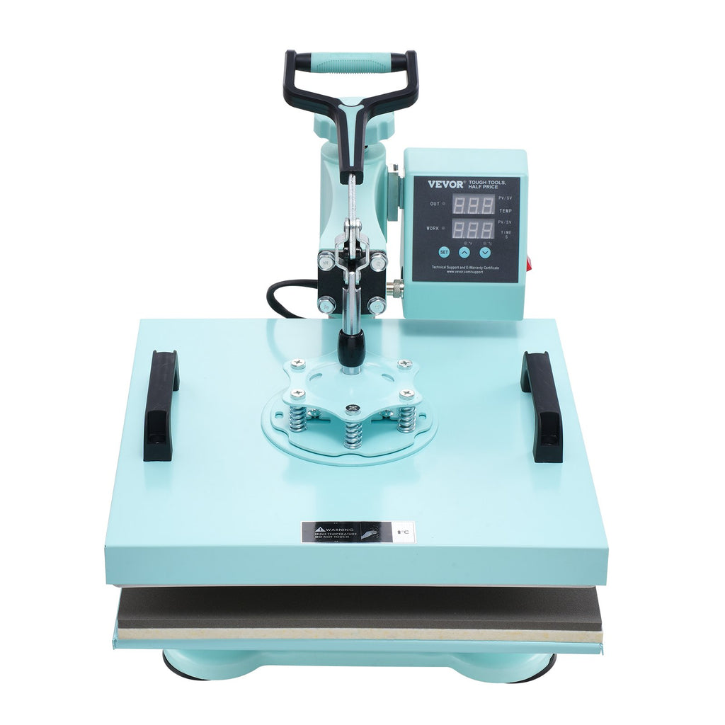 Heat Press Machine 15x15 In 8 In 1 With 30oz Tumbler Press T-Shirts Green