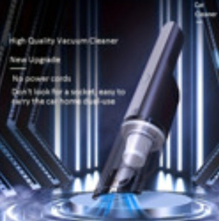 Wireless Silver Car Vacuum Cleaner Wireless Car With Strong Suction Handheld Vacuum Cleaner Small Mini Rechargeable Home Vacuum Cleaner