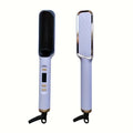 Professional Ionic Hair Straightening Brush, Fast Heating Ceramic With Auto Lock & Shutoff, Anti-Scald, 110V With LED Screen, 30 Temperature Settings, Ideal For Home, Travel & Salon Use, Hair Brush