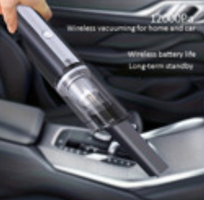 Wireless Silver Car Vacuum Cleaner Wireless Car With Strong Suction Handheld Vacuum Cleaner Small Mini Rechargeable Home Vacuum Cleaner