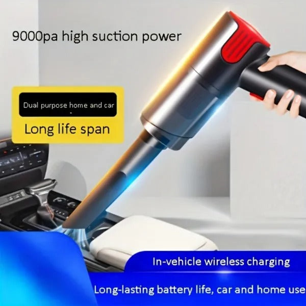 Wireless-silver Car Vacuum Cleaner Wireless Usb Charging Car Vacuum Cleaner Home Handheld Mini Desktop Vacuum Cleaner Portable