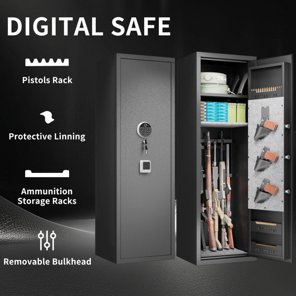 Household Detachable Partition Fingerprint Electronic Safe