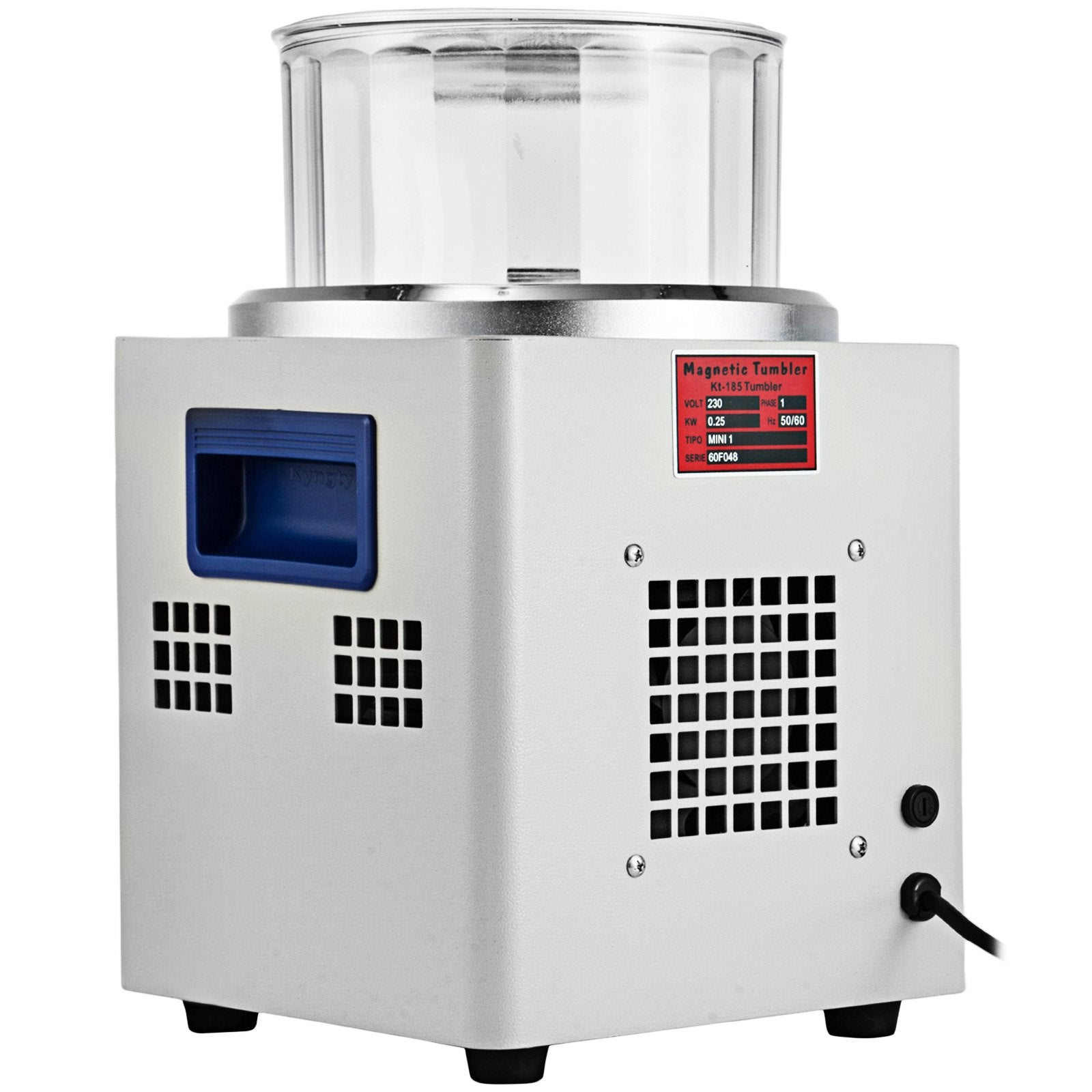 Magnetic Tumbler, 180mm Jewelry Polisher Tumbler,2000 RPM KT-185 Jewelry Polisher Finisher With Adjustable Direction And Time For Jewelry