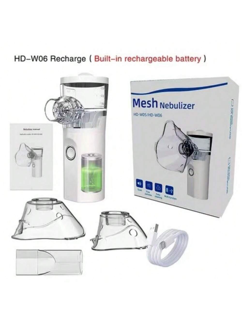 Facial Hydration Beauty Nebulizer, Portable Rechargeable Moisturizing Skin Care Essential Sprayer