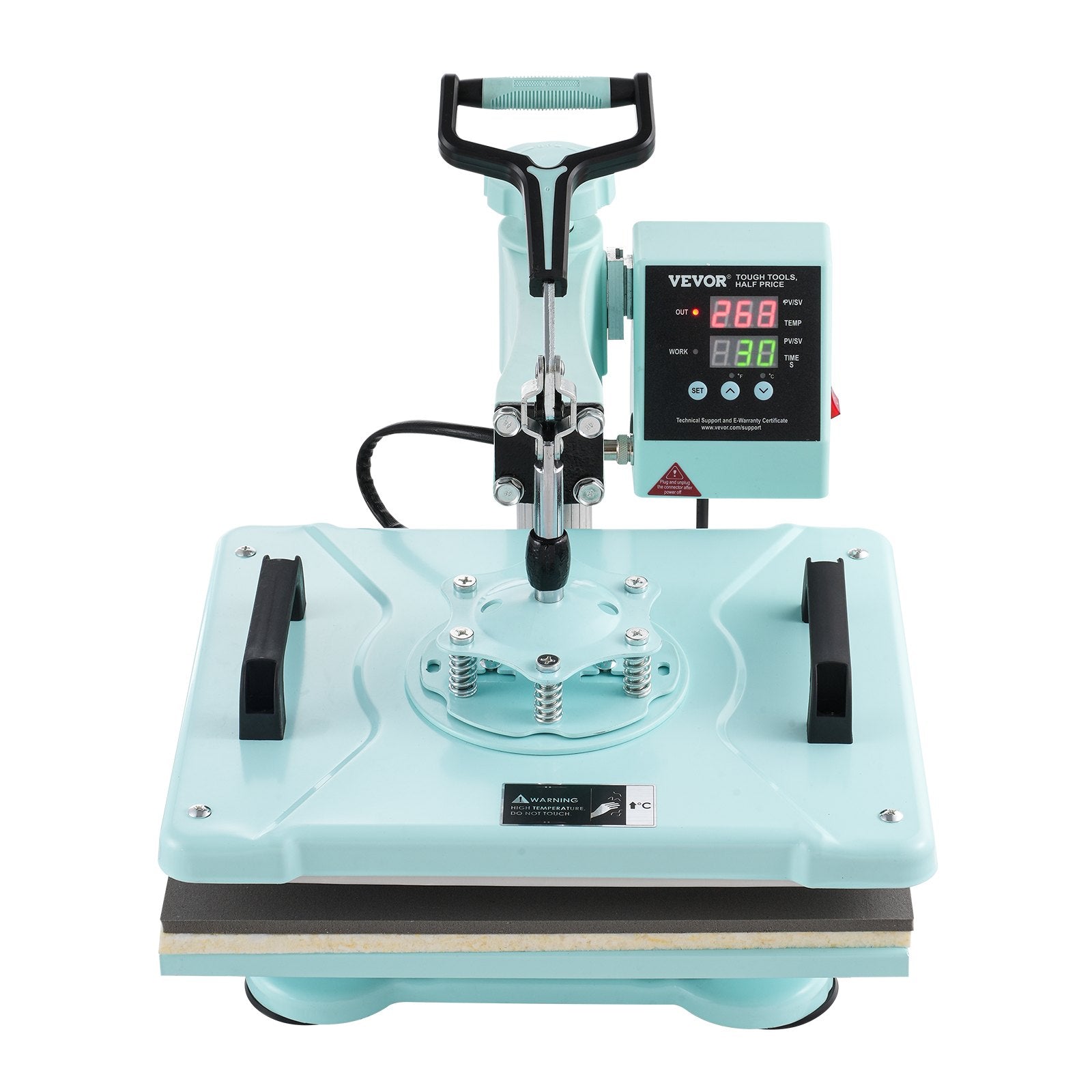 Heat Press Machine 12x15 In 5 In 1 With 30oz Tumbler Press T-Shirts Green